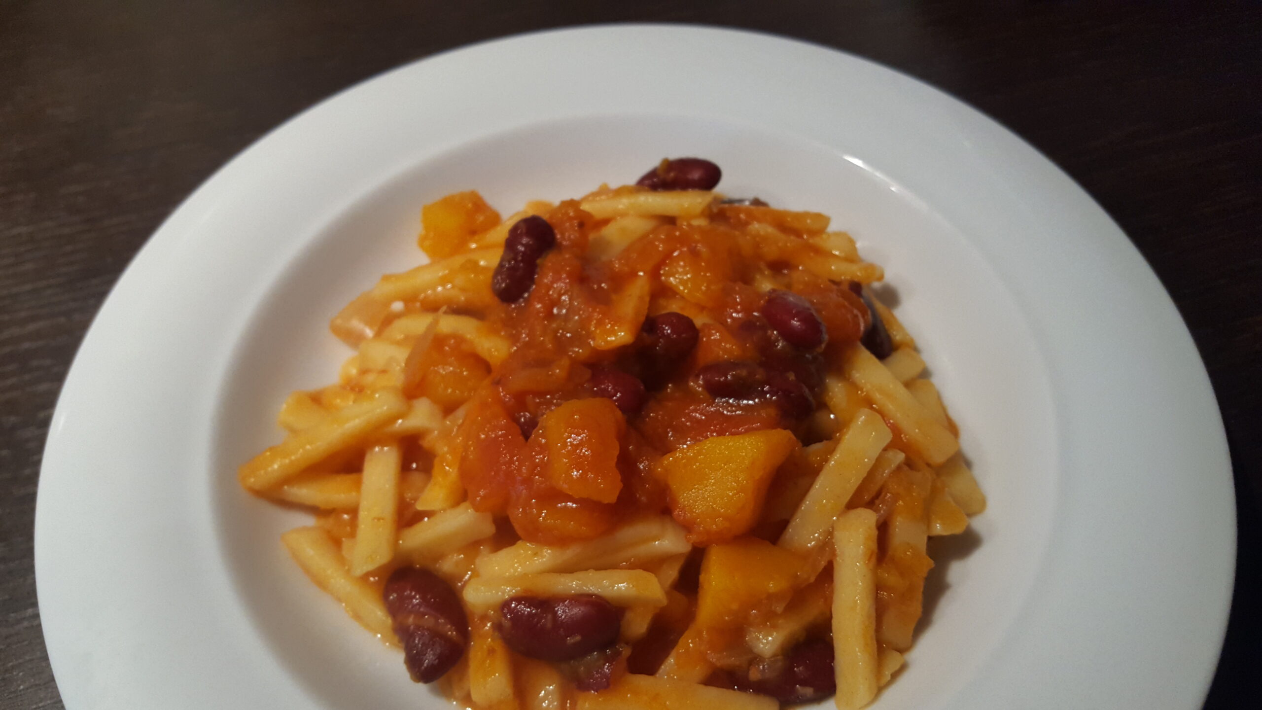 pasta zucca e fagioli 1 La Tavola di Edda