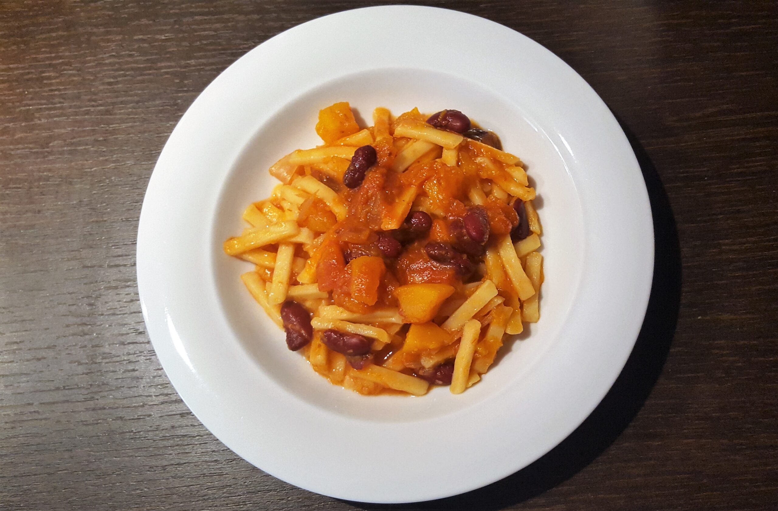 pasta zucca e fagioli 2 La Tavola di Edda